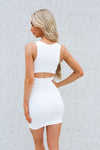 Jaide Cutout Dress - White