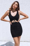 Jaide Cutout Dress - Black