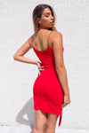 Jordyn Bodycon Dress - Red