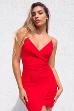 Jordyn Bodycon Dress - Red