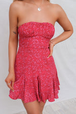 Kaylee Mini Dress - Pink Floral