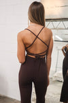 Khai Jumpsuit - Chocolate