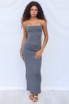 Kim Maxi Dress - Charcoal