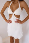 Kimmy Satin Mini - White