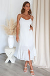 Klarissa Midi Dress - White