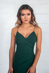 Kylie Bodycon Dress - Emerald Green - Runway Goddess