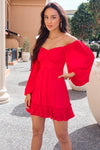 La Lune Dress - Red