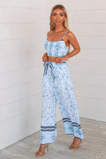 Lagoon Blue Set Pants - Runway Goddess