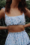 Lagoon Blue Set Top - Runway Goddess