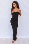 Lisa Maxi Dress - Black