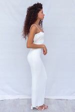 Lisa Maxi Dress - White