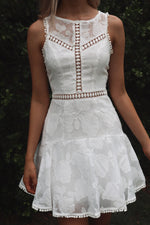 Lulu Dress - White - Runway Goddess