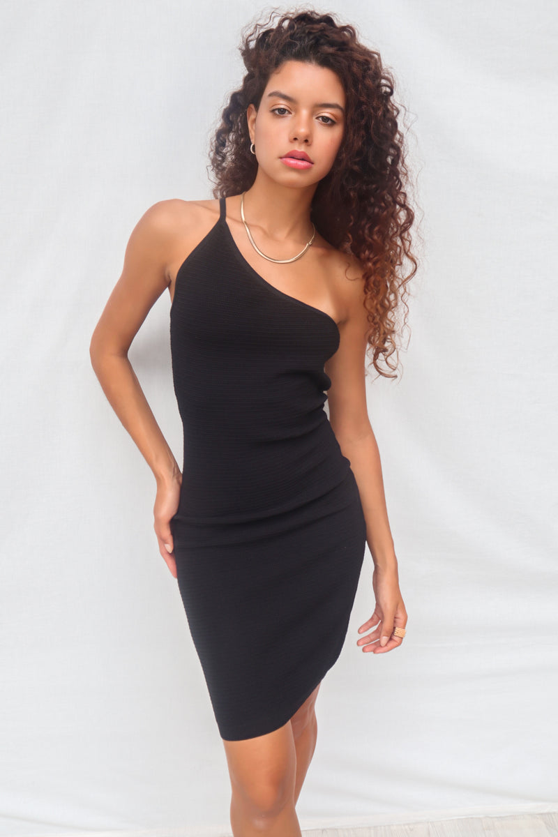 Maddox Mini Dress - Black