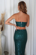 Madeline Midi Dress - Emerald