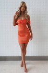 Madie Mini Dress - Orange