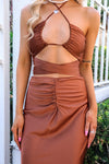 Margarita Skirt- Brown