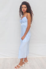 Marienne Midi Dress - Baby Blue