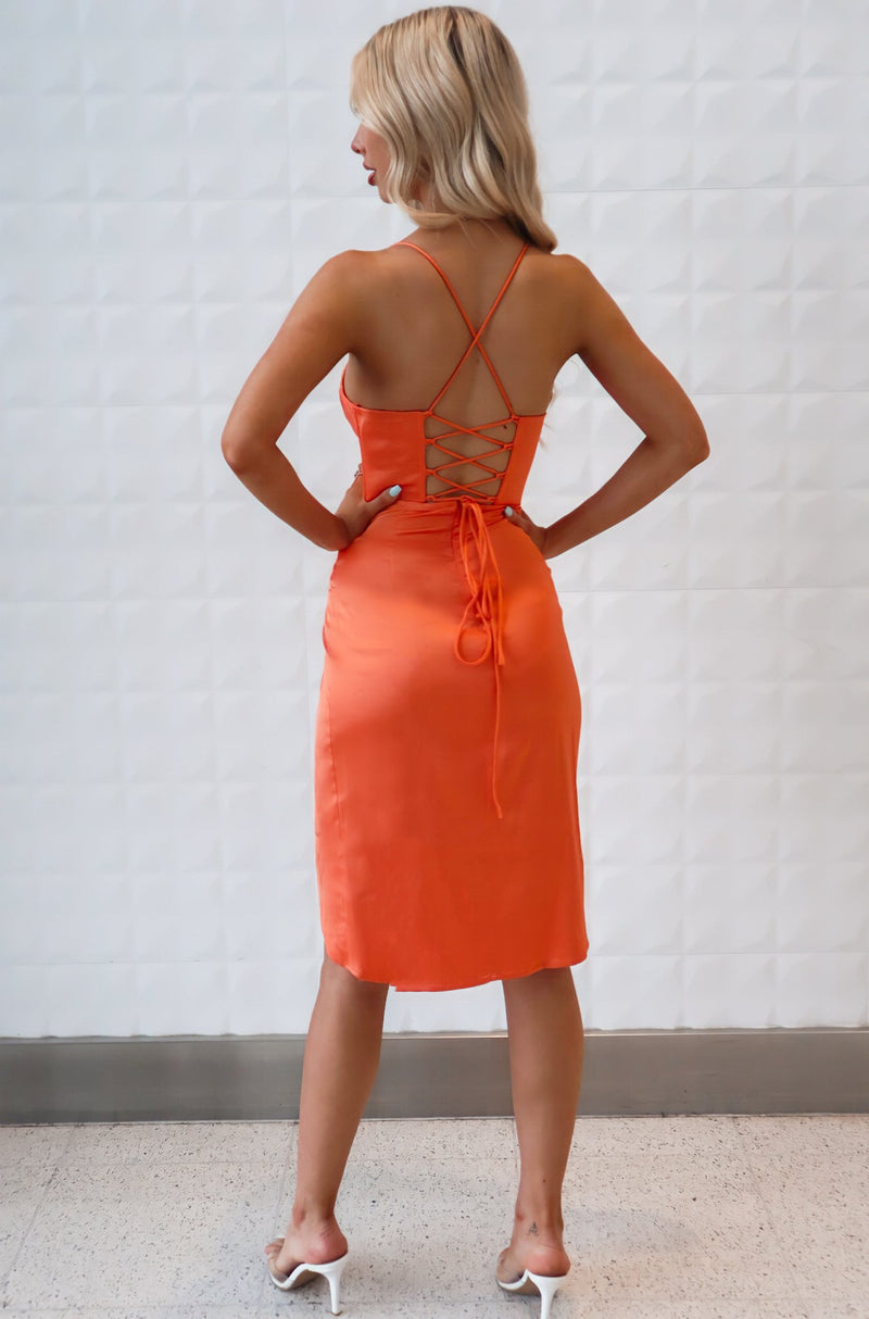 Mika Dress - Orange