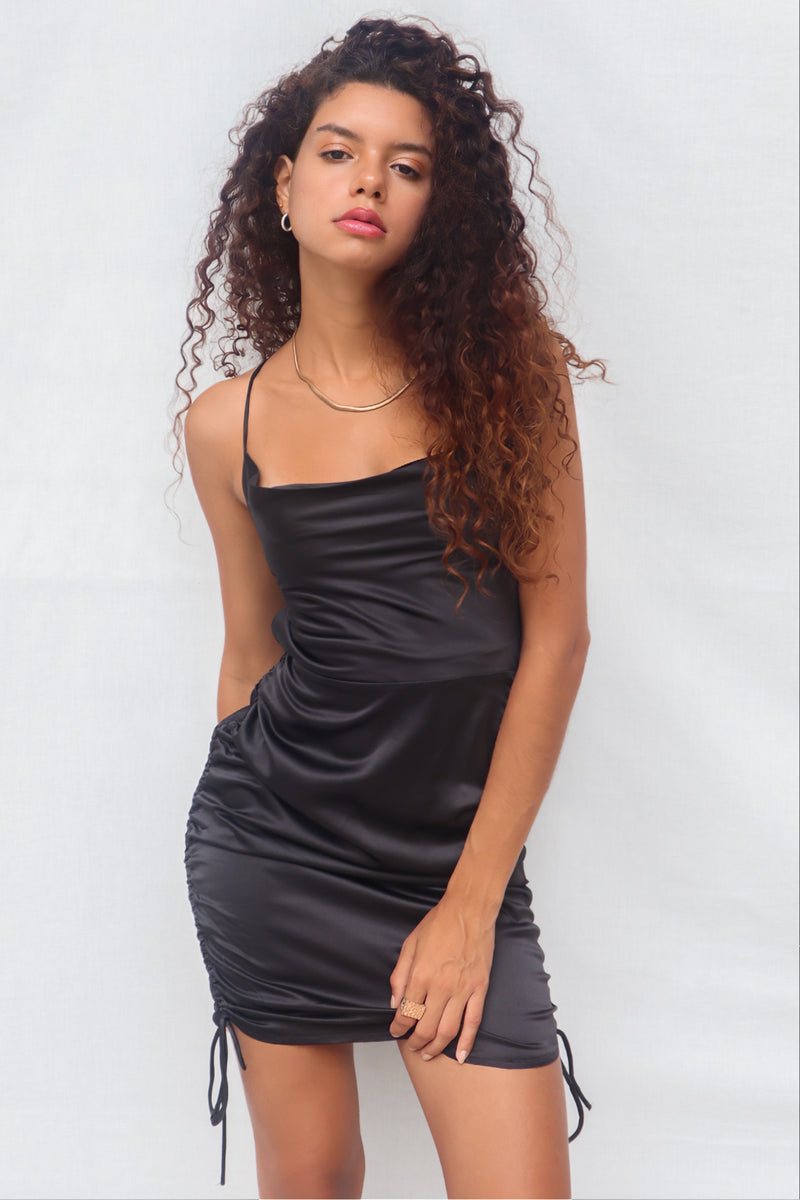 Milana Mini Dress - Black