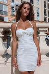 Mimi Mesh Dress - White