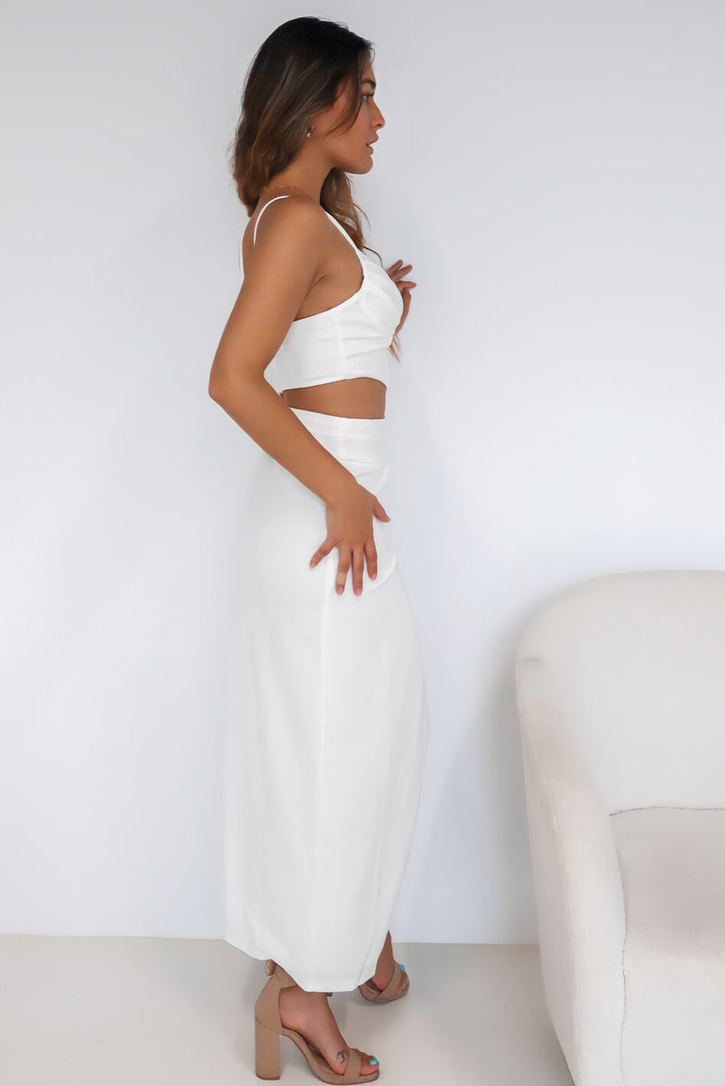 Myora Set Skirt - White