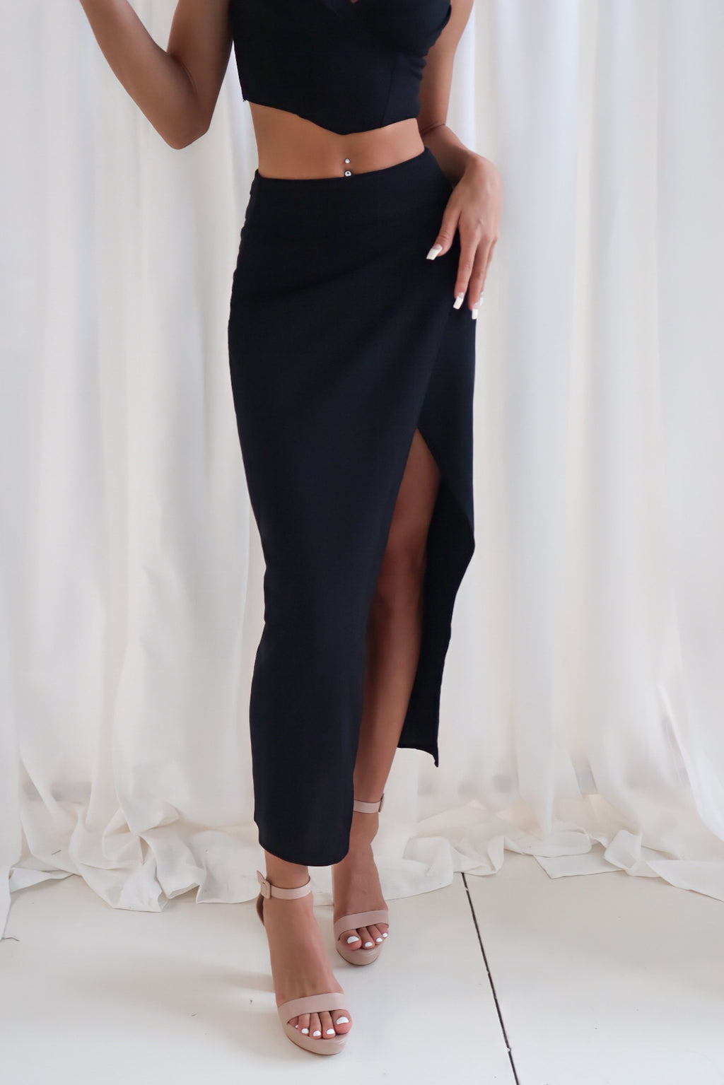 Myora Set Skirt - Black