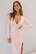 Opella Midi Dress - Blush Pink