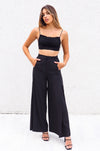 Alae Crop Top - Black