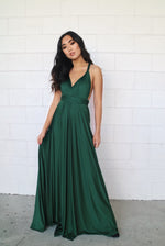 Pandora Multiway Dress - Forest Green - Runway Goddess