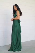 Pandora Multiway Dress - Forest Green - Runway Goddess