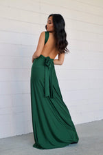 Pandora Multiway Dress - Forest Green - Runway Goddess