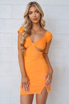 Peyton Dress - Mango Orange