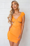 Peyton Dress - Mango Orange