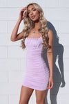 Ciara Jersey Dress - Lilac