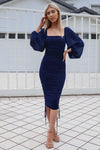 Jupiter Mesh Midi - Navy