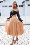 Daphne Tulle Skirt - Toffee