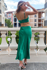 Rihanna Set Skirt - Green