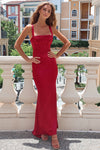Adele Formal Gown - Wine