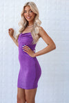 Rayna Mini Dress - Purple