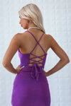 Rayna Mini Dress - Purple