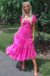 Bratz Maxi Dress - Hot Pink