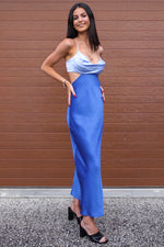 Britney Maxi Dress - Blue