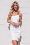 Noella Bodycon Dress - White