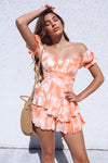 Posie Playsuit - Sunset Print