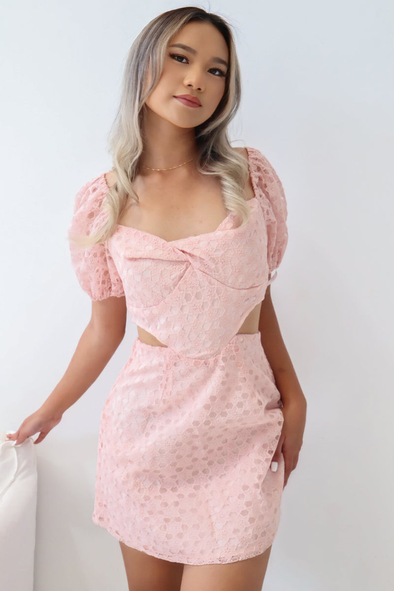 Rory Mini Dress - Pink