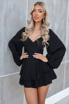 Sarah Playsuit - Black