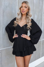 Sarah Playsuit - Black