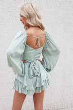 Sarah Playsuit - Pistachio
