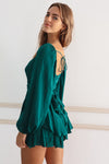 Sarah Playsuit - Emerald Green