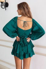 Sarah Playsuit - Emerald Green